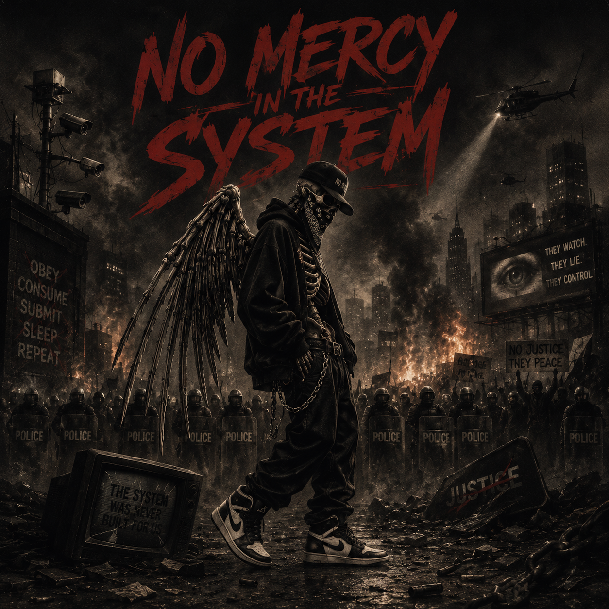 Précommande album "No mercy in the system"